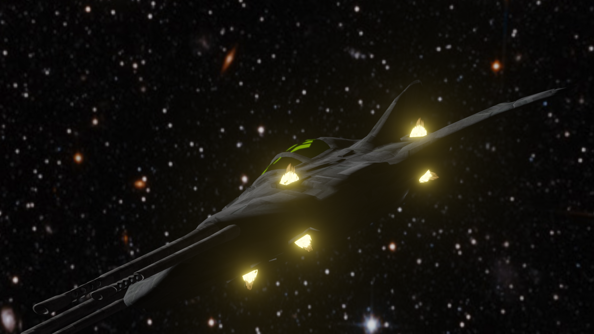 Small Sci-Fi Fighter preview image 3